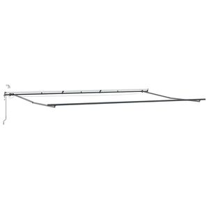 vidaXL Markiseramme Antrasitt 600 &times; 350 cm Aluminium