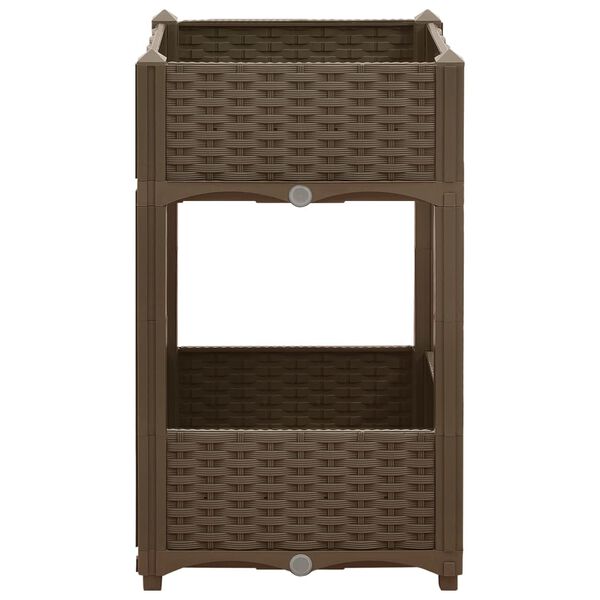 vidaXL H&oslash;ybed 40x40x71 cm polypropylen