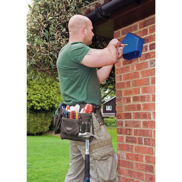 Draper Tools Verkt&oslash;ybelte oljebrunt l&aelig;r svart 50 mm