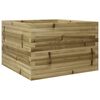 vidaXL Plantekasse 70x70x46 cm impregnert furu