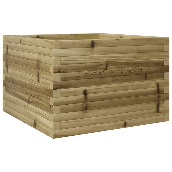 vidaXL Plantekasse 70x70x46 cm impregnert furu