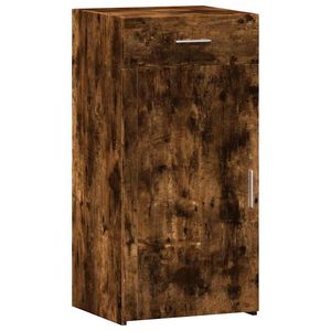 vidaXL Skjenk r&oslash;kt eik 45x42,5x93 cm konstruert tre