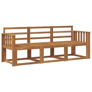 vidaXL Utend&oslash;rs sofa-sett 3 pcs Naturlig