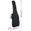 vidaXL Elektrisk gitar for nybegynnere med veske svart 4/4 39"