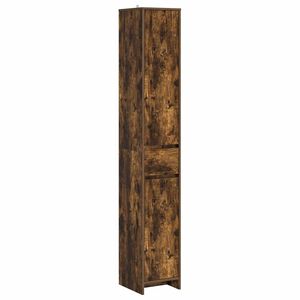 vidaXL Baderomsskap R&oslash;kt Eik 30 x 33 x 190 cm Konstruert tre