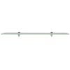 vidaXL Flytende hylle glass 80x20 cm 8 mm
