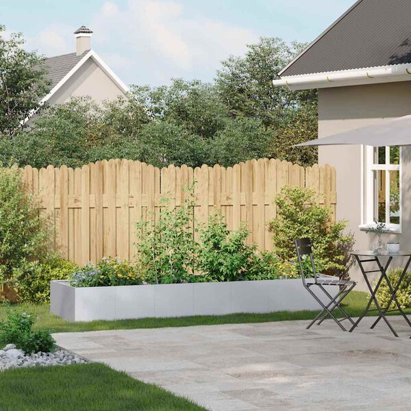 vidaXL Plantekasse 280x80x40 cm galvanisert st&aring;l