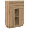 vidaXL Skrivebord Artisan Eik Konstruert tre 71.5 x 31.5 x 106.5 cm