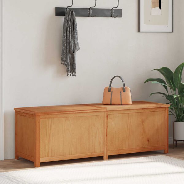 vidaXL Lagringsboks Ensfarget