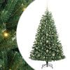 vidaXL Kunstig sammensatt juletre gr&oslash;nn 150 cm PVC og metall