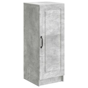 vidaXL Serviesskap Betonggr&aring; 33 x 34,5 x 87 cm Konstruert tre
