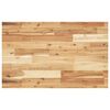vidaXL Plate til baderomsskap med finish 160x50x4 cm heltre akasie