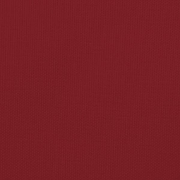 vidaXL Solseil oxfordstoff firkantet 2x2 m rød