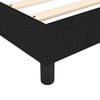 vidaXL Boxspring-sengeramme svart 90x190 cm Single stoff