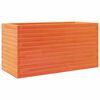 vidaXL Plantekasse voksbrun 90x40x45,5 cm heltre furu