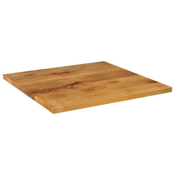vidaXL Bordplate 70x70x2,5 cm firkantet heltre mango