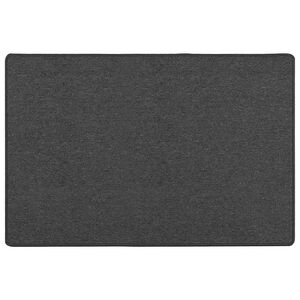vidaXL Teppel&oslash;per M&oslash;rkegr&aring; 100 x 150 cm 100% Polypropylen