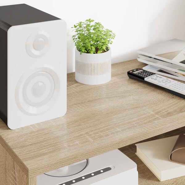 vidaXL TV-skap Sonoma eik 60 x 35 x 40 cm Konstruert tre