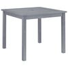 vidaXL Utend&oslash;rs spisebord 88x88x74 cm heltre akasie