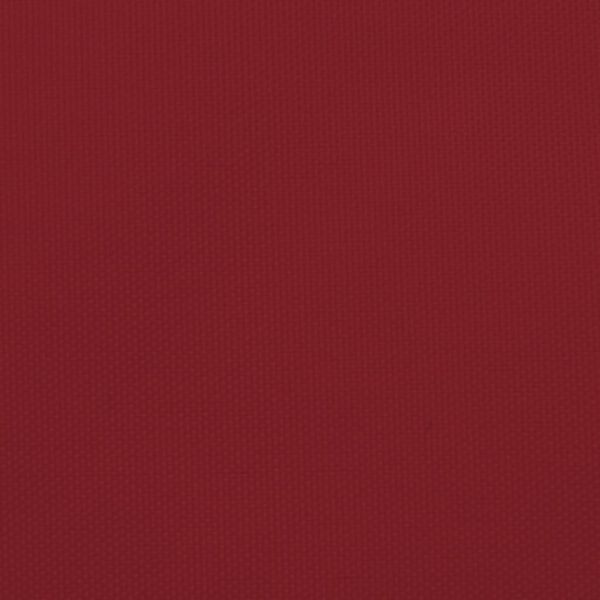 vidaXL Solseil oxfordstoff trekantet 4x5x6,4 m r&oslash;d