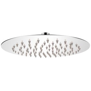 vidaXL Regndusjhode rustfritt st&aring;l 20 cm rund