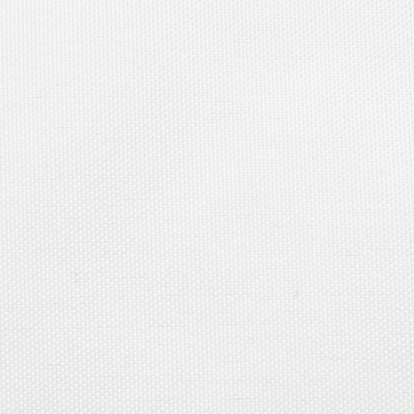 vidaXL Solseil oxfordstoff trapesformet 3/5x4 m hvit