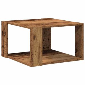vidaXL Kaffebord Gamle tre 51,5 x 51,5 x 30 cm Konstruert tre