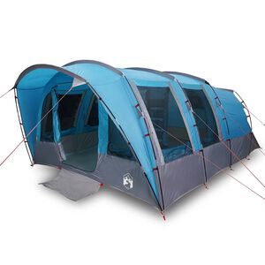 vidaXL Tunneltelt for camping 8 personer bl&aring; vanntett