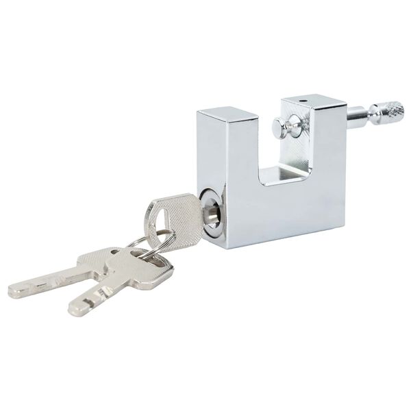 vidaXL Hengel&aring;s 6 pcs s&oslash;lv 4,2 x 1,9 x 4 cm Jern