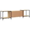 vidaXL TV-benk sonoma eik 203x37x50 cm konstruert tre