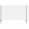 vidaXL Sveiset tr&aring;dgjerde med stolper 50 x 1,4 m PVC-belagt st&aring;l Gr&oslash;nn