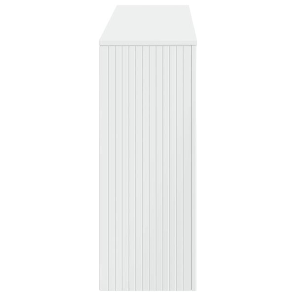 vidaXL Konsollbord H&oslash;gglans Hvit 155 x 29 x 74 cm Konstruert tre