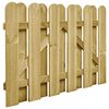vidaXL Hageport 100 x 75 cm Heltre furu Gr&oslash;nn