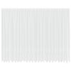 vidaXL Blondegardin Hvit 300 x 600 cm Polyester