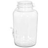 vidaXL Drikkedispensere 2 stk 4000 ml glass