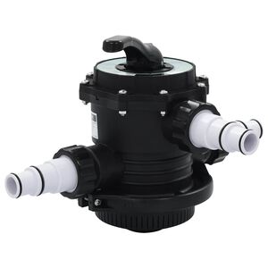 vidaXL Multiportventil for sandfilter ABS 1,5" 6-veis