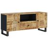 vidaXL TV-benk 105x33,5x46 cm heltre mango og konstruert tre