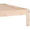 vidaXL Sengeramme heltre furu 90x190 cm Single
