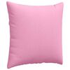 vidaXL Sofaputer 2 pcs Rosa 60 x 60 cm stoff