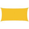 vidaXL Solseil Gul 2,5 x 6 m HDPE