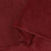 vidaXL Kastteppe Bordeaux R&oslash;d 130 x 150 cm Fleece