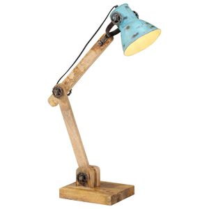 vidaXL Vegglampe 25 W denimbl&aring; 23x18x96 cm E27
