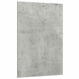 vidaXL Dekorpaneler 12 stk. Betonggr&aring; 30 x 42 x 0,27 cm Konstruert tre