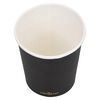 vidaXL Kaffepapirkopper 200 ml 1000 stk svart