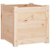 vidaXL Plantekasser 2 stk 40x40x40 cm heltre furu