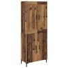 vidaXL H&oslash;yskap 2 stk. Gamle tre 69,5 x 34 x 180 cm Konstruert tre