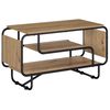 vidaXL TV-benk 80 x 36 x 45 cm Artisan eik Konstruert tre