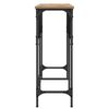 vidaXL Konsollbord artisan eik 140 x 29 x 75 cm Konstruert tre