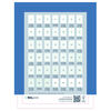 rillprint Selvklebende etiketter 105x42,4 mm 1000 ark hvit