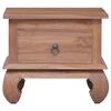 vidaXL Nattbord 45x35x40 cm heltre teak